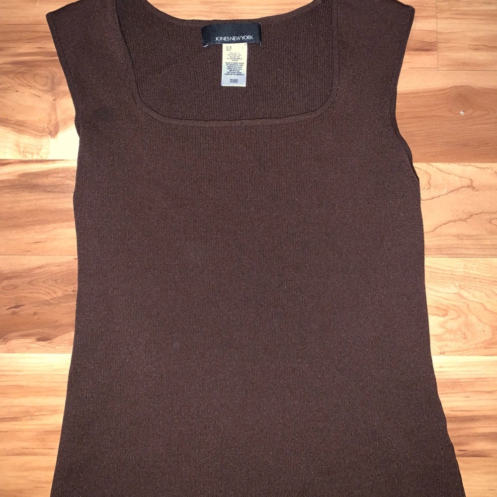 Brown shirt